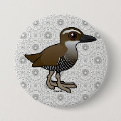 Birdorable Guam Rail Ronde Button 7,6 Cm (Voorkant)