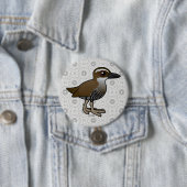 Birdorable Guam Rail Ronde Button 7,6 Cm (In situ)