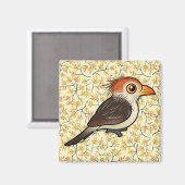 Birdorable Guira Cuckoo Magneet (Voorkant / Achterkant)