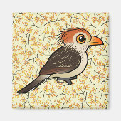 Birdorable Guira Cuckoo Magneet (Voorkant)