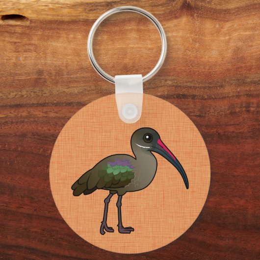Birdorable Hadada Ibis Sleutelhanger (Achterkant)