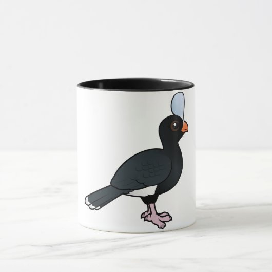 Birdorable Helmeted Curassow Mok (Midden)