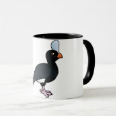 Birdorable Helmeted Curassow Mok (Voorkant rechts)