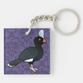 Birdorable Helmeted Curassow Sleutelhanger (Achterkant)