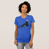 Birdorable Helmeted Curassow T-shirt (Voorkant volledig)