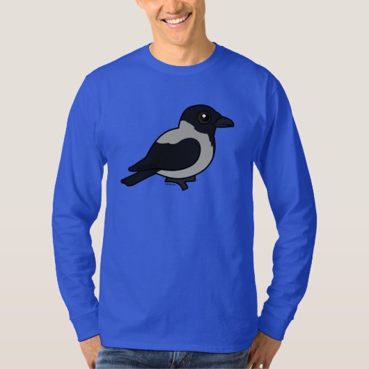 Birdorable Hooded Crow T-shirt (Voorkant)