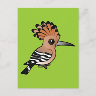 Birdorable Hoopoe Briefkaart