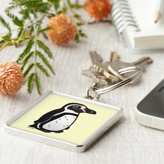 Birdorable Humboldt Penguin Sleutelhanger (Zijkant)