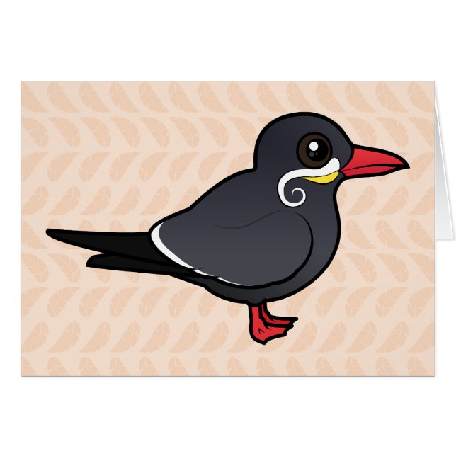 Birdorable Inca Tern (Voorkant Horizontaal)
