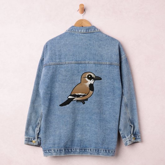 Birdorable Iranian Ground Jay Denim Jacket (Hangar)