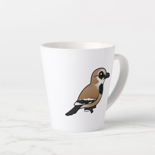 Birdorable Iranian Ground Jay Latte Mok (Rechterhoek)