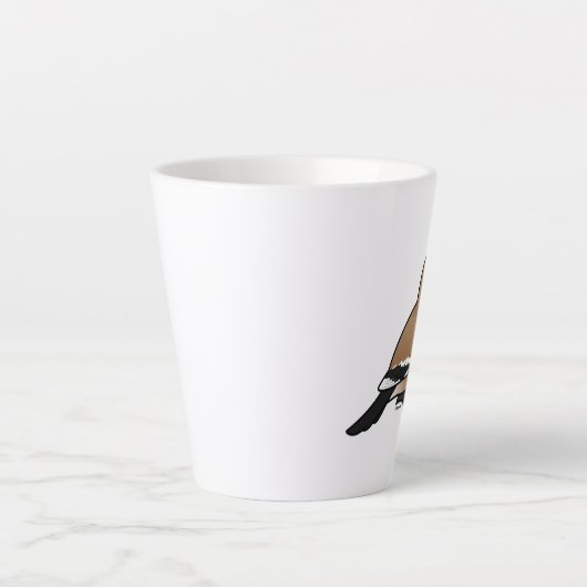 Birdorable Iranian Ground Jay Latte Mok (Voorkant)