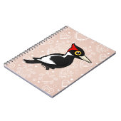 Birdorable Ivory-billing Woodpecker Notitieboek (Linkerzijde)