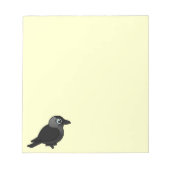 Birdorable Jackdaw Notitieblok (Voorkant)