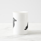 Birdorable Jackdaw Porselein Kop (Voorkant)
