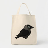 Birdorable Jackdaw Tote Bag (Voorkant)