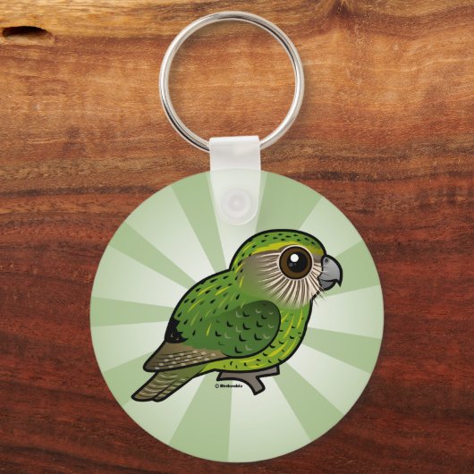 Birdorable Kakapo Sleutelhanger (Voorkant)