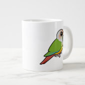 Birdorable Kaneel Groene Wang Conure Grote Koffiekop (Voorkant rechts)