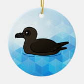 Birdorable Kerstmis Shearwater zwemmen Keramisch Ornament (Voorkant)