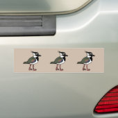 Birdorable Kievit Bumpersticker (Op auto)