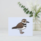 Birdorable Killhert Briefkaart (Staand voorkant)