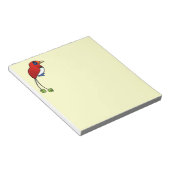 Birdorable King Bird of paradise Notitieblok (Schuin)