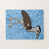 Birdorable Kori Bustard Legpuzzel (Horizontaal)