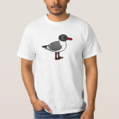 Birdorable Laughing Gull T-shirt (Voorkant)