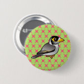 Birdorable Lawaaiminer Ronde Button 5,7 Cm (Voorkant /achterkant)
