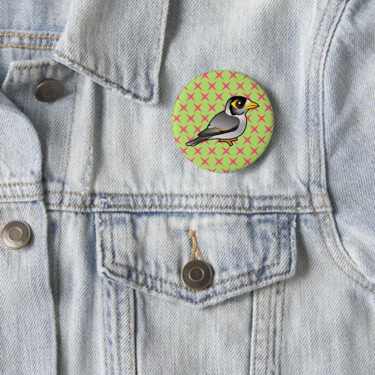 Birdorable Lawaaiminer Ronde Button 5,7 Cm (In situ)