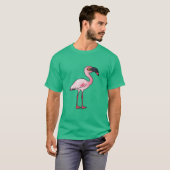 Birdorable Lesser Flamingo T-shirt (Voorkant volledig)