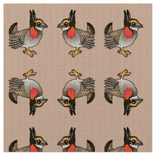 Birdorable Lesser Prairie-Chicken Stof