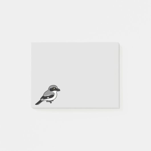 Birdorable Loggerhead Shrike Post-it® Notes (Voorkant)
