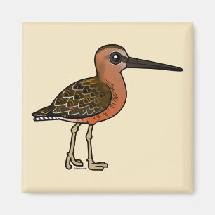 Birdorable Long-Bonde Dowitcher Magneet