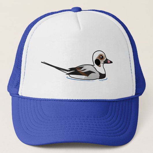 Birdorable Long-tailed Duck Trucker Pet (Voorkant)