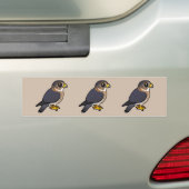 Birdorable Merlin Bumpersticker (Op auto)