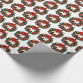 Birdorable NA Backyard Birds Kerstmis Cadeaupapier (Hoek)