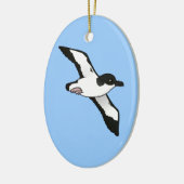 Birdorable Newell's Shearwater flight Keramisch Ornament (Links)
