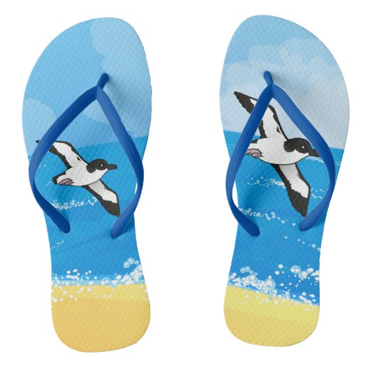 Birdorable Newell's Shearwater flight Teenslippers (Voetbed)