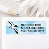 Birdorable Newell's Shearwater vlucht Etiket (Insitu)