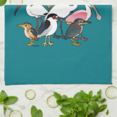 Birdorable North American Waders Theedoek (Gevouwen)