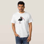 Birdorable Northern Bald Ibis T-shirt (Voorkant volledig)