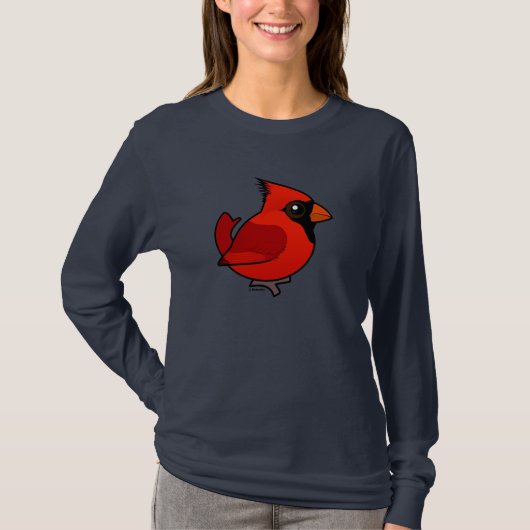 Birdorable Northern Kardinaal T-shirt (Voorkant)