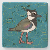 Birdorable Northern Laping Stenen Onderzetter (Voorkant)