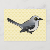 Birdorable Northern Mockingbird Briefkaart (Voorkant)