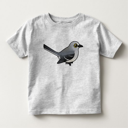 Birdorable Northern Mockingbird Kinder Shirts (Voorkant)