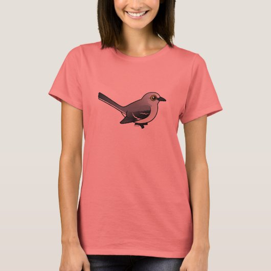 Birdorable Northern Mockingbird T-shirt (Voorkant)