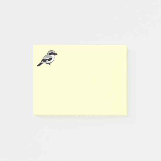 Birdorable Northern Shrike Post-it® Notes (Voorkant)