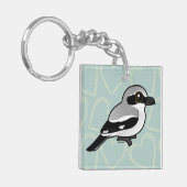 Birdorable Northern Shrike Sleutelhanger (Voorkant Links)