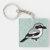 Birdorable Northern Shrike Sleutelhanger (Voorkant)